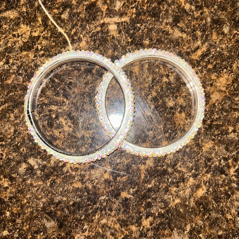 Two matching bracelets
